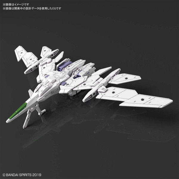 30MM 1/144 エグザビークル（エアファイターVer.）［ホワイト］