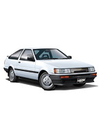 1/24 トヨタ AE85 カローラレビン 1500SR ’85 ザ☆モデルカー