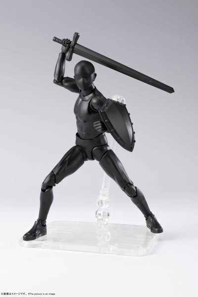 S.H.Figuarts ボディくん DX SET 2 （Solid black Color Ver.）