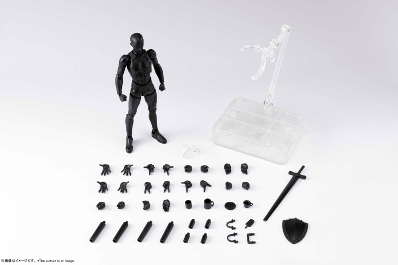 S.H.Figuarts ボディくん DX SET 2 （Solid black Color Ver.）