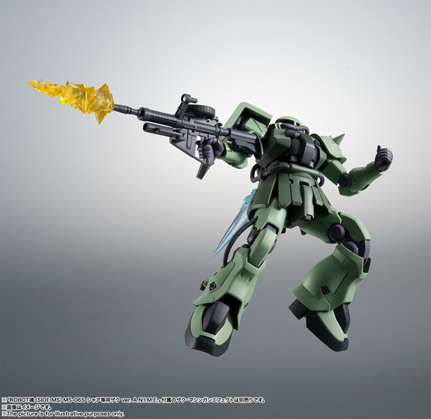 ROBOT魂 ＜SIDE MS＞ MS-06F-2 ザクIIF2型 ver. A.N.I.M.E.