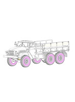 1/72 ロシア URAL-4320 軍用トラック ファイティングヴィークルシリーズ
