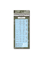 ヘックス迷彩用デカール2 グレー（1枚入）