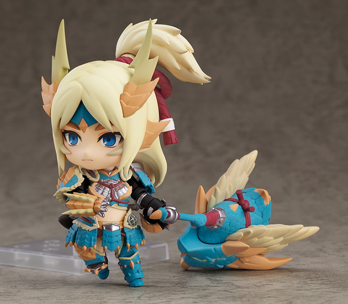 ねんどろいど モンスターハンターワールド:アイスボーン ハンター♀ ジンオウα Ver. DX