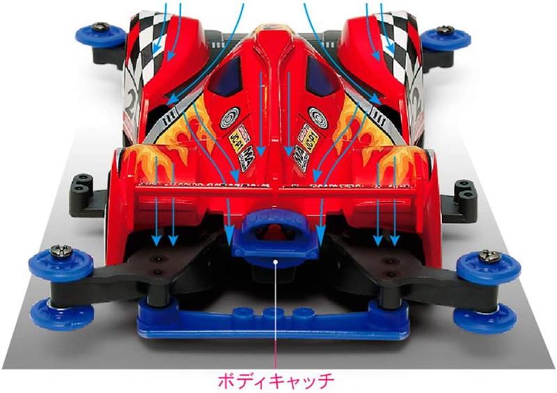 ミニ四駆 ヒートエッジ （MAシャーシ）