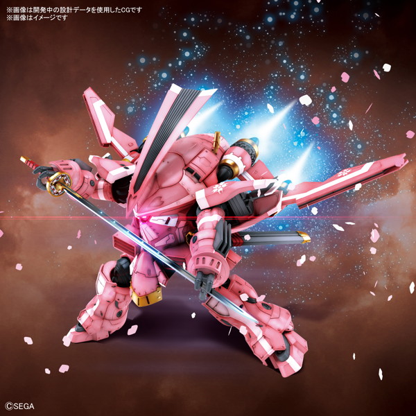 HG 新サクラ大戦 1/24 霊子戦闘機・試製桜武（天宮さくら機）