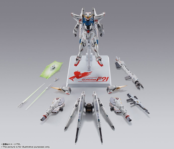 METAL BUILD 機動戦士ガンダムF91 ガンダムF91 CHRONICLE WHITE Ver.