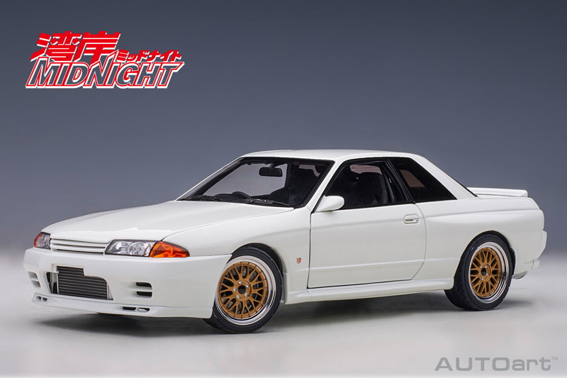 AUTOart 1/18 日産 スカイライン GTR R32 湾岸ミッドナイト - ミニカー