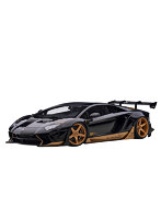 1/18 リバティーウォーク LB-WORKS ランボルギーニ アヴェンタドール リミテッドエディション （ブラック/ゴールド・アクセント）