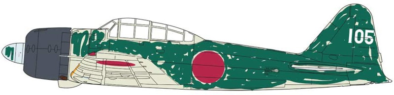 1/35 葵（あおい） w/1/72 零戦二二型
