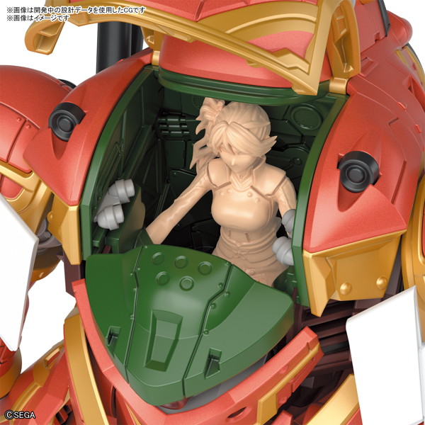 HG 1/24 サクラ大戦 霊子戦闘機・無限（東雲初穂機）