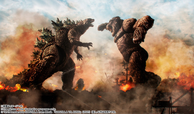 S.H.MonsterArts GODZILLA FROM GODZILLA VS. KONG（2021）