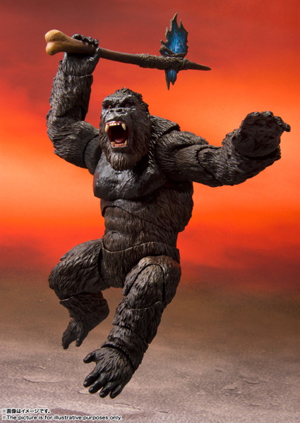 S.H.MonsterArts KONG FROM GODZILLA VS. KONG（2021）