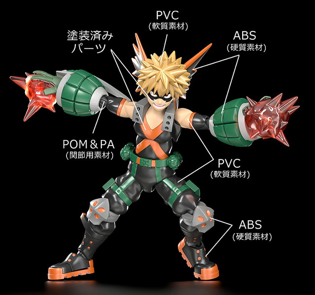 MODEROID 僕のヒーローアカデミア 爆豪勝己