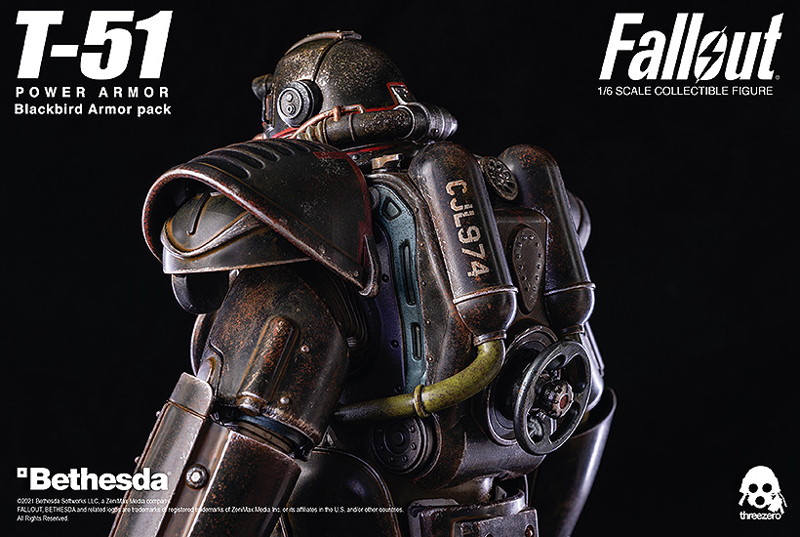 Fallout 1/6 T-51 Blackbird Armor Pack （1/6 T-51 ブラックバード・アーマー・パック）