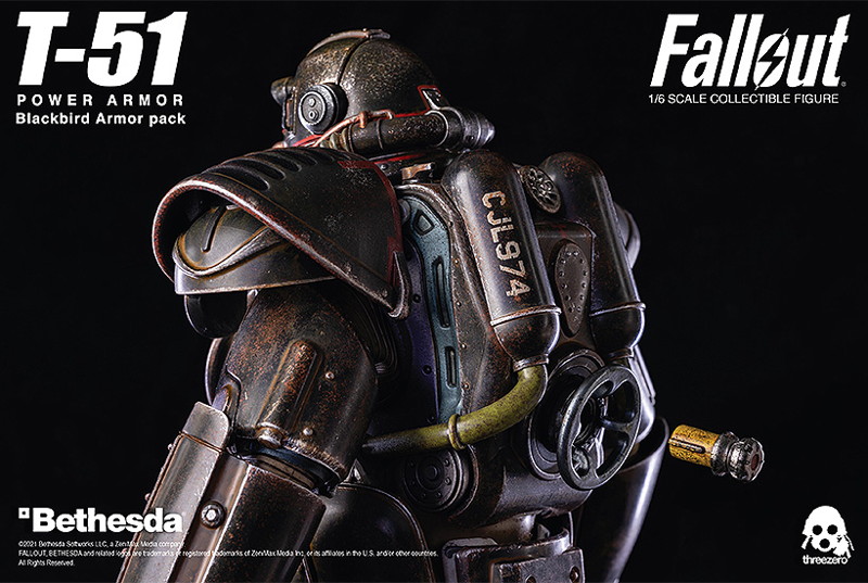 Fallout 1/6 T-51 Blackbird Armor Pack （1/6 T-51 ブラックバード・アーマー・パック）