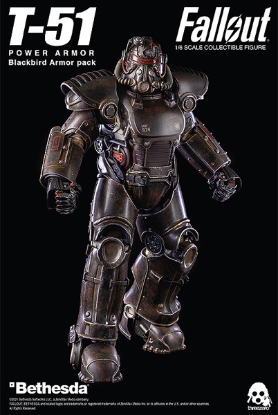 Fallout 1/6 T-51 Blackbird Armor Pack （1/6 T-51 ブラックバード・アーマー・パック）