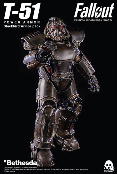 Fallout 1/6 T-51 Blackbird Armor Pack （1/6 T-51 ブラックバード・アーマー・パック）