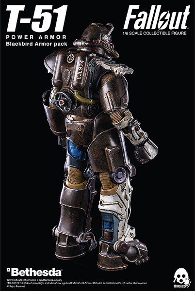 Fallout 1/6 T-51 Blackbird Armor Pack （1/6 T-51 ブラックバード・アーマー・パック）