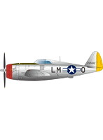 1/144 アメリカ陸軍戦闘機 P-47D サンダーボルト レザーバック ’ゼムケズ・ウルフパック パート1’ （2機セット）