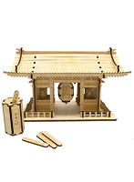 エーゾーン Wooden Art ki-gu-mi 雷門 KGM11148