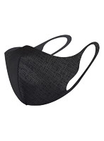 5枚セット MEDIK 快適グラフェンブラック抗菌マスク L （主に男性用） MDK-MSK03