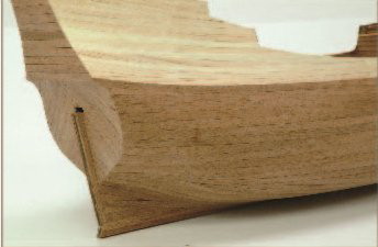 1/40 ハーフムーン 木製帆船模型