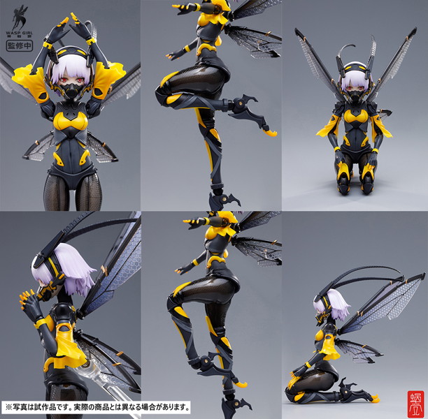 BEE-03W WASP GIRL ブンちゃん 1/12 完成品アクションフィギュア