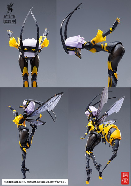 BEE-03W WASP GIRL ブンちゃん 1/12 完成品アクションフィギュア