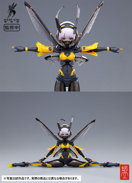 BEE-03W WASP GIRL ブンちゃん 1/12 完成品アクションフィギュア