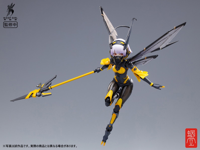 BEE-03W WASP GIRL ブンちゃん 1/12 完成品アクションフィギュア