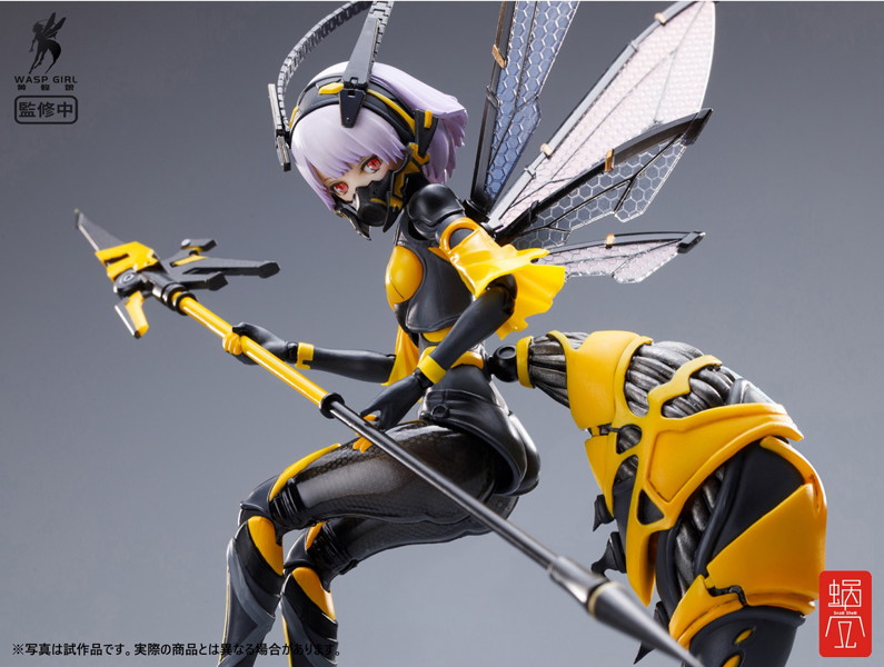 BEE-03W WASP GIRL ブンちゃん 1/12 完成品アクションフィギュア