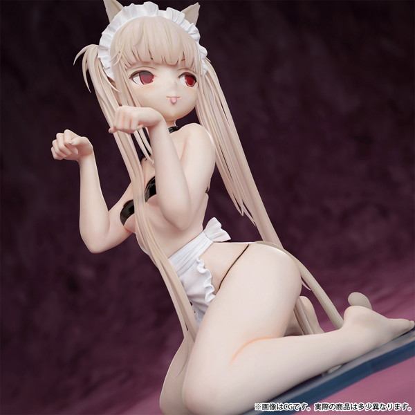 ケモミミ学園 「メイド水着猫耳少女」 1/7スケール 塗装済み完成品フィギュア