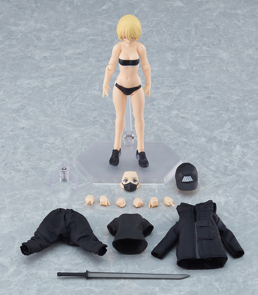 figma 女性body（ユウキ） with テックウェアコーデ