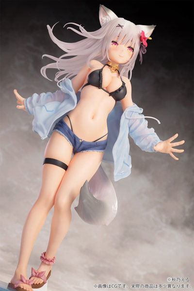 ケモミミ学園 「華音」illustrated by 秋乃える 1/7スケール 塗装済み完成品フィギュア
