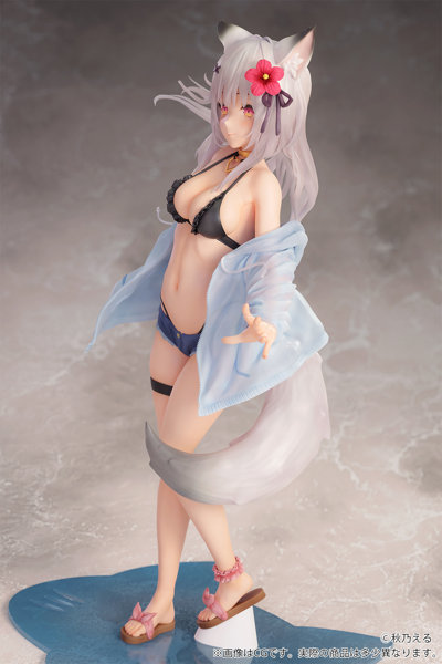 ケモミミ学園 「華音」illustrated by 秋乃える 1/7スケール 塗装済み完成品フィギュア