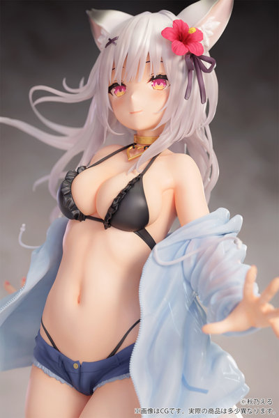 ケモミミ学園 「華音」illustrated by 秋乃える 1/7スケール 塗装済み完成品フィギュア