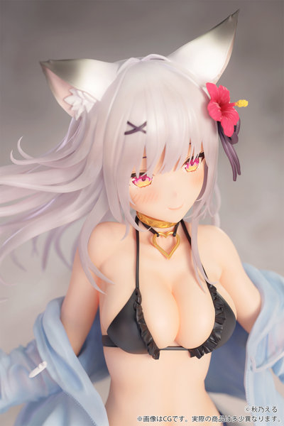ケモミミ学園 「華音」illustrated by 秋乃える 1/7スケール 塗装済み完成品フィギュア