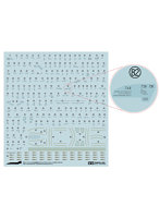 1/48 F-4 ファントムII 米海軍用アクセスドアデカールセット