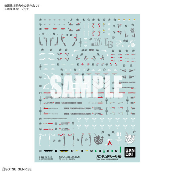 ガンダムデカールNo.132 RG 1/144 Hi-νガンダム用