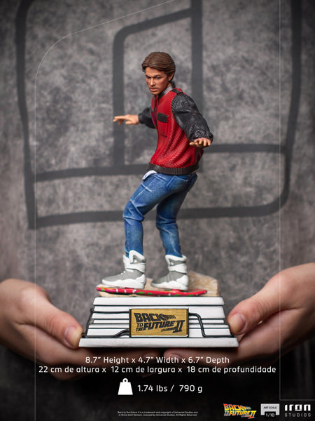 『バック・トゥ・ザ・フューチャー PART2』【アイアン・スタジオ スタチュー】「アートスケール」1/10ス...