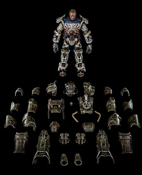 Fallout（フォールアウト） 1/6 T‐60 Camouflage Power Armor（1/6 T-60 迷彩・パワーアーマー）