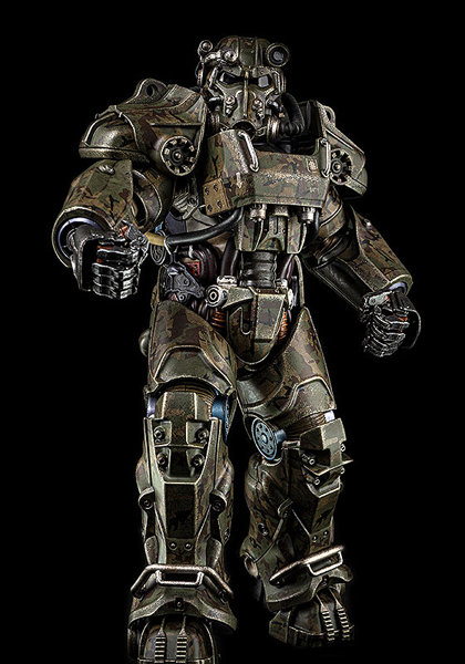 Fallout（フォールアウト） 1/6 T‐60 Camouflage Power Armor（1/6 T-60 迷彩・パワーアーマー）