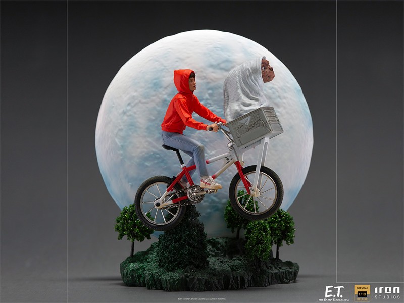 『E.T.』【アイアン・スタジオ スタチュー】「デラックス・アートスケール」1/10スケール E.T.＆エリオット