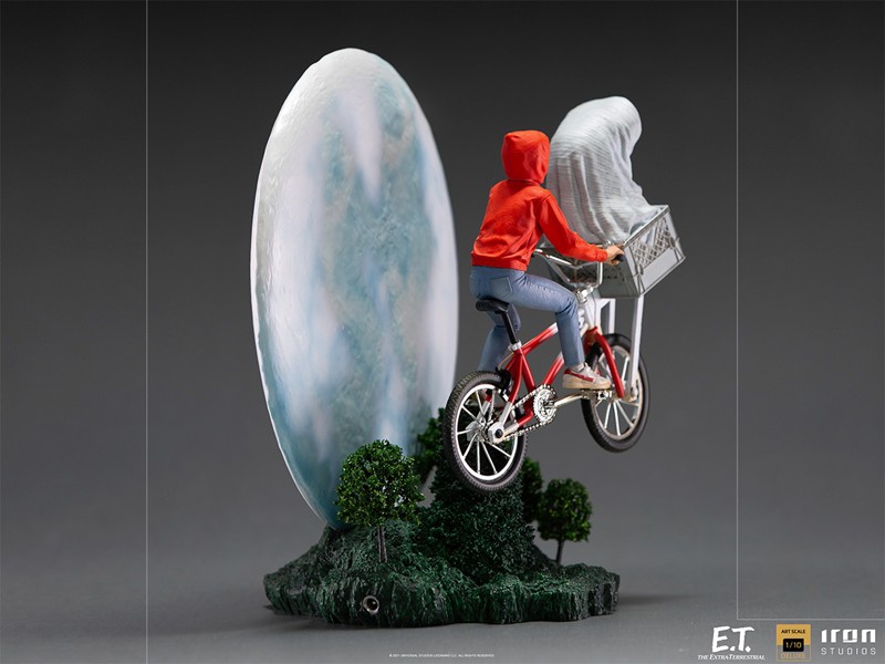 『E.T.』【アイアン・スタジオ スタチュー】「デラックス・アートスケール」1/10スケール E.T.＆エリオット