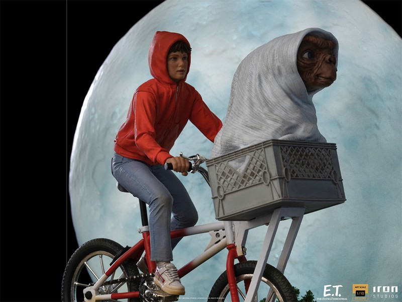 『E.T.』【アイアン・スタジオ スタチュー】「デラックス・アートスケール」1/10スケール E.T.＆エリオット