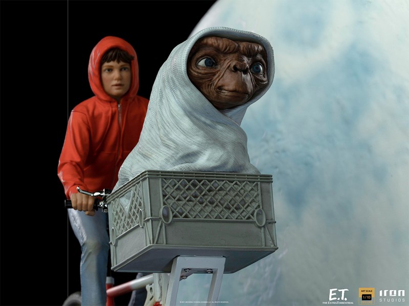 『E.T.』【アイアン・スタジオ スタチュー】「デラックス・アートスケール」1/10スケール E.T.＆エリオット