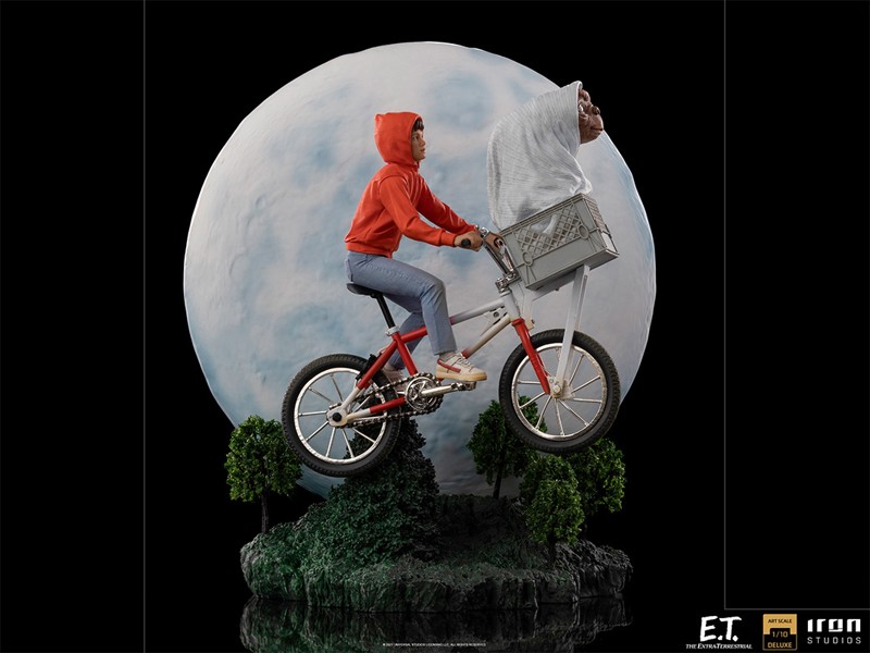 『E.T.』【アイアン・スタジオ スタチュー】「デラックス・アートスケール」1/10スケール E.T.＆エリオット