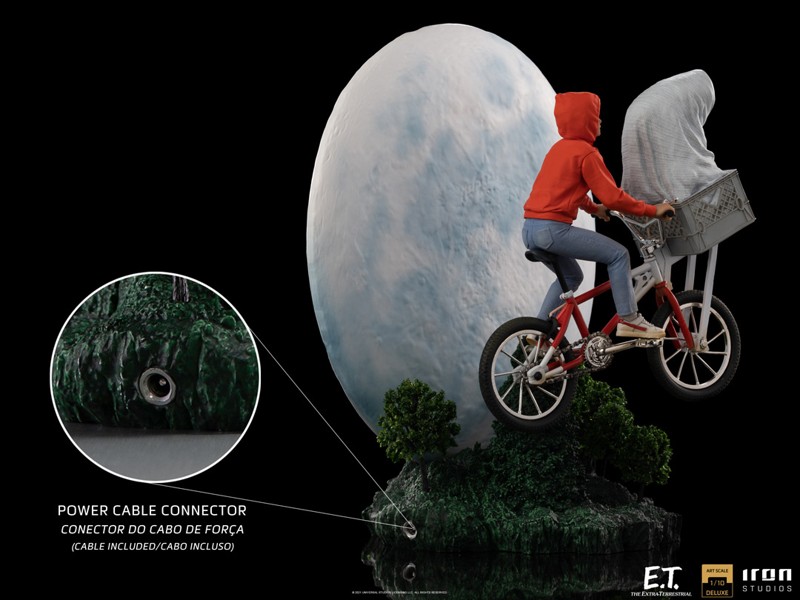 『E.T.』【アイアン・スタジオ スタチュー】「デラックス・アートスケール」1/10スケール E.T.＆エリオット