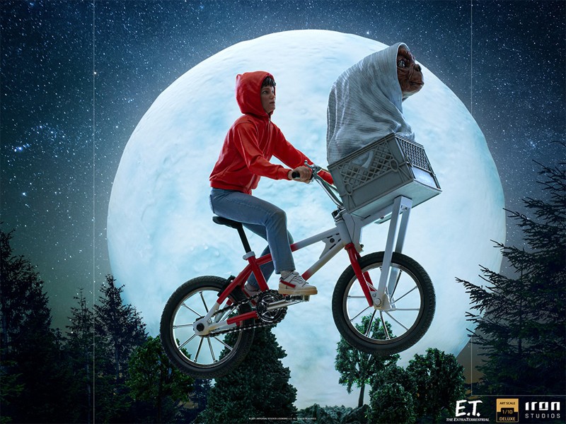 『E.T.』【アイアン・スタジオ スタチュー】「デラックス・アートスケール」1/10スケール E.T.＆エリオット